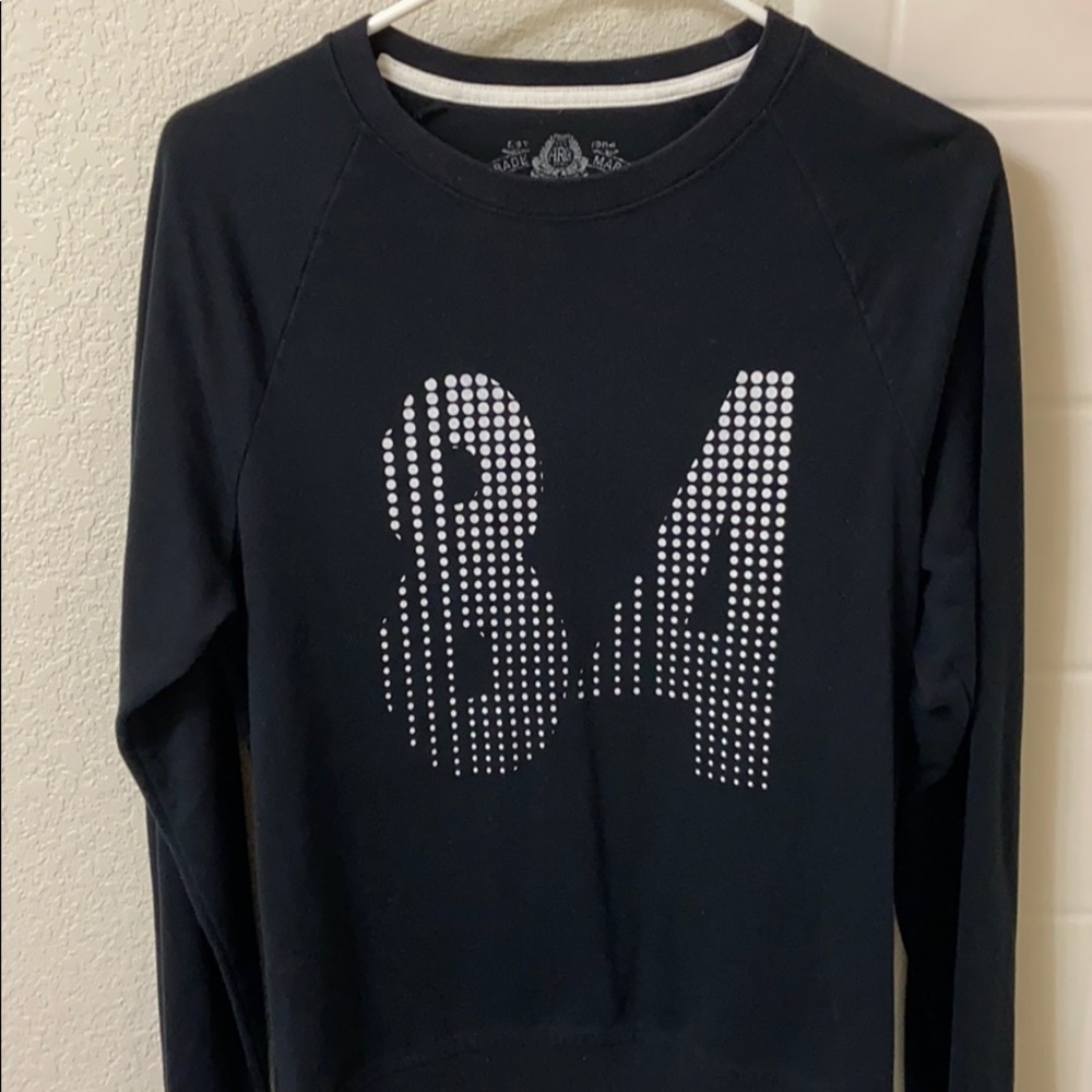 Black crew neck